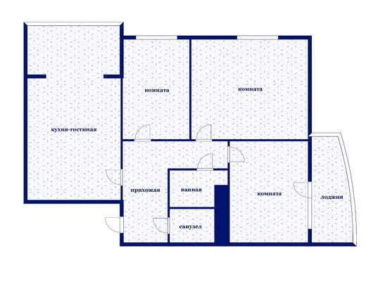 Продам трехкомнатную (3-комн.) квартиру, им. 70-летия Октября ул, 1/1, Краснодар г