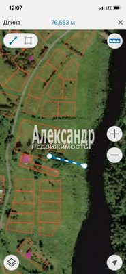 Продам участок 50 соток, ЛПХ, Шушино п, 90 км от города