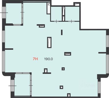 Сдам коммерческое помещение 190 м2, Сиреневый б-р, 4/7, Москва г