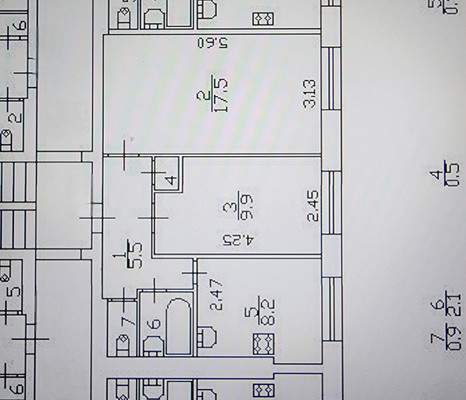Продам двухкомнатную (2-комн.) квартиру, Кондратьевский пр-кт, 83к1, Санкт-Петербург г