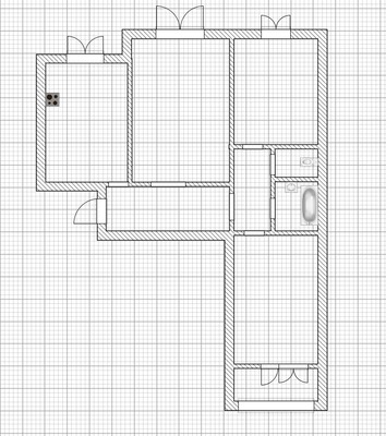 Продам трехкомнатную (3-комн.) квартиру, Авиационная ул, 25, Брянск г