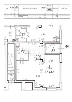 Сдам торговое помещение 46,8 м2, Первых ул, 4к6, Новосаратовка д
