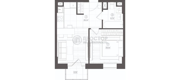 Продам однокомнатную (1-комн.) квартиру, Академика Королева ул, 13, Москва г