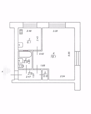 Продам однокомнатную (1-комн.) квартиру, Сибирский Тракт ул, 35к2, Казань г