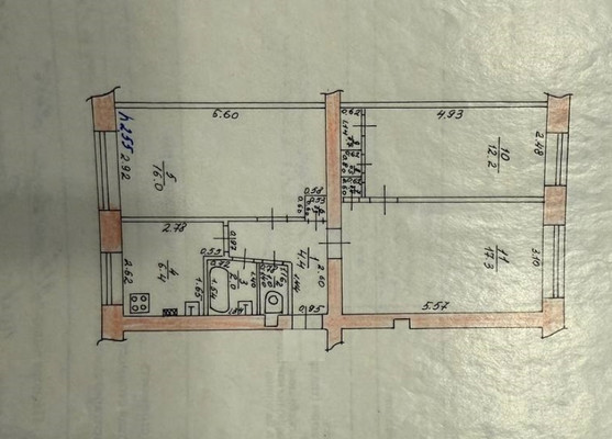 Продам трехкомнатную (3-комн.) квартиру, Николая Ершова ул, 55кБ, Казань г