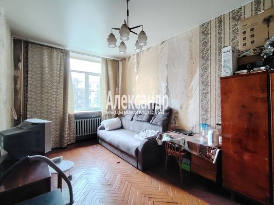 Продам комнату в 4-комн. квартире, Стачек пр-кт, 34к1, Санкт-Петербург г