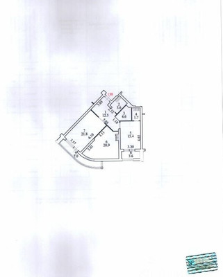 Продам двухкомнатную (2-комн.) квартиру, Ярцевская ул, 27к1, Москва г