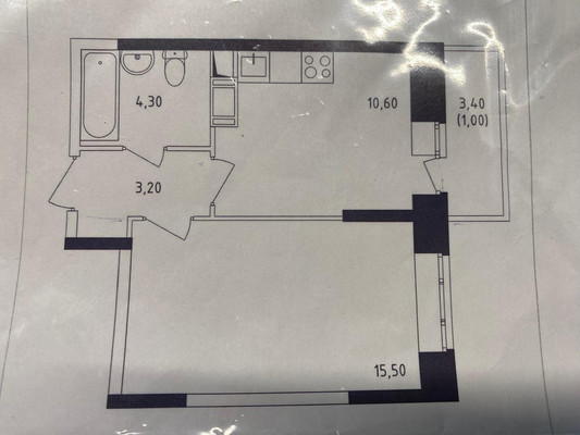 Продам однокомнатную (1-комн.) квартиру, Камова (Зенино ЖК Самолёт мкр.) ул, 5к2, Люберцы г