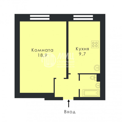 Продам однокомнатную (1-комн.) квартиру, Измайловский б-р, 77, Москва г