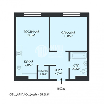 Продам двухкомнатную (2-комн.) квартиру (долевое), Ларево д