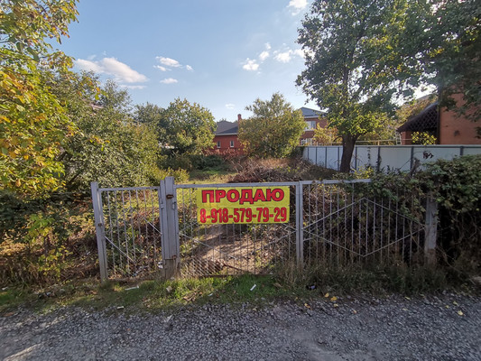 Продам участок 6 соток, Фермерское хоз., 2-я Магистральная ул, 21, Ростов-на-Дону г, 0 км от города