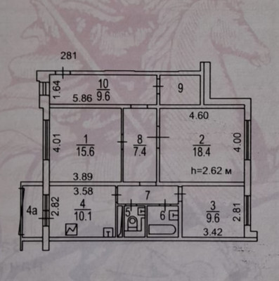 Продам трехкомнатную (3-комн.) квартиру, Вяземская ул, 12к1, Москва г