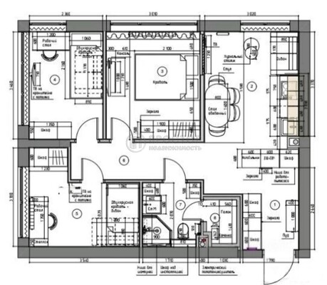 Продам трехкомнатную (3-комн.) квартиру, Газгольдерная ул, 10, Москва г