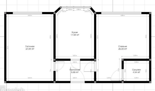 Продам двухкомнатную (2-комн.) квартиру, Шогенцукова пр-кт, 11, Нальчик г