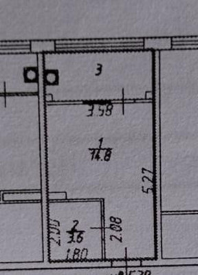 Продам однокомнатную (1-комн.) квартиру, Доваторцев ул, 82к2, Ставрополь г