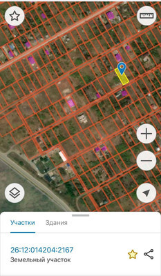 Продам участок 6 соток, Фермерское хоз., Роз ул, Ставрополь г, 0 км от города
