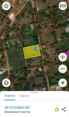 Продам участок 6 соток, Фермерское хоз., Роз ул, Ставрополь г, 0 км от города