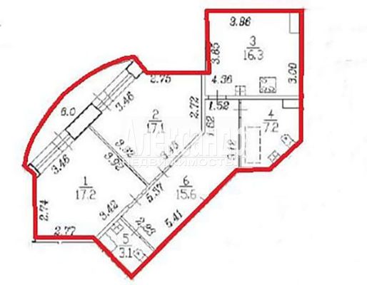 Продам двухкомнатную (2-комн.) квартиру, Сикейроса ул, 11к1, Санкт-Петербург г
