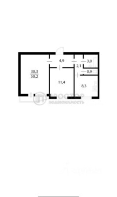 Продам двухкомнатную (2-комн.) квартиру, Николая Химушина ул, 23, Москва г