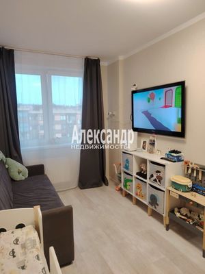 Продам однокомнатную (1-комн.) квартиру, Пограничная (Сертолово-1 мкр.) ул, 4к2, Сертолово г