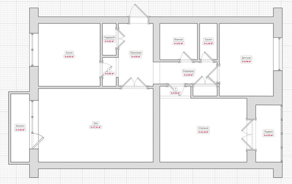 Продам трехкомнатную (3-комн.) квартиру, Гагринская ул, 9/2, Ростов-на-Дону г