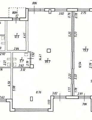 Сдам торговое помещение 105 м2, Строителей пр-кт, 1к1, Кудрово г