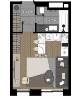 Продам однокомнатную (1-комн.) квартиру, Зорге ул, 9, Москва г