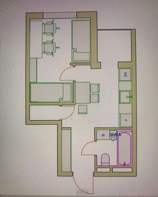 Продам однокомнатную (1-комн.) квартиру, Молодогвардейская (Хостинский р-н) ул, 2Б, Сочи г