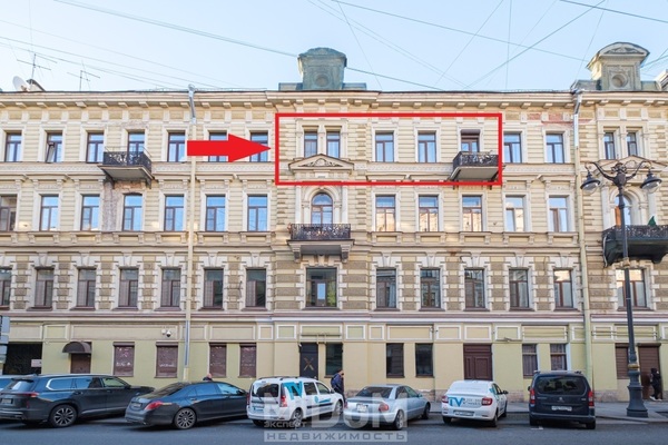 Продам трехкомнатную (3-комн.) квартиру, Рубинштейна ул, 11, Санкт-Петербург г