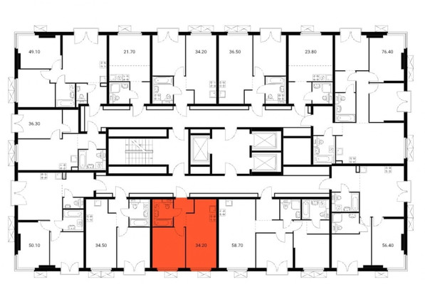 Продам однокомнатную (1-комн.) квартиру, Николая Рериха ул, 8к1, Москва г