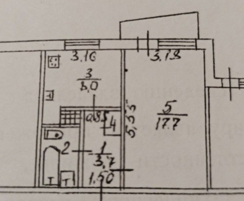 Продам однокомнатную (1-комн.) квартиру, Героев Сталинграда ул, 25, Симферополь г