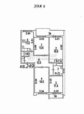 Продам многокомнатную квартиру, Вернадского пр-кт, 125, Москва г