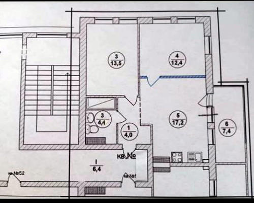 Продам двухкомнатную (2-комн.) квартиру, Таманская ул, 121к1, Анапа г