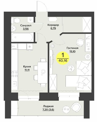 Продам однокомнатную (1-комн.) квартиру, Павлова ул, 6, Йошкар-Ола г