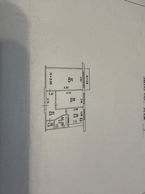 Продам двухкомнатную (2-комн.) квартиру, Каширская ул, 22, Ростов-на-Дону г