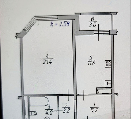 Продам однокомнатную (1-комн.) квартиру, Большая Очаковская ул, 12к5, Москва г