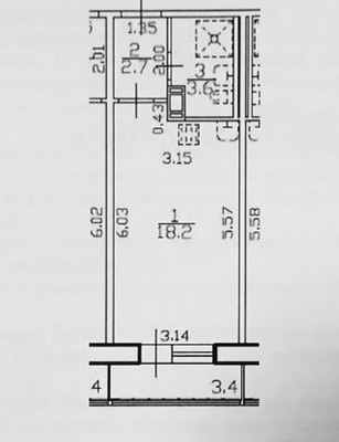 Продам однокомнатную (1-комн.) квартиру, Верхняя ул, 1к1, Низино д