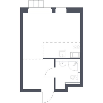 Продам однокомнатную (1-комн.) квартиру, Новомосковская ул, 1к4, Москва г