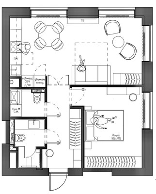 Продам двухкомнатную (2-комн.) квартиру, Генерала Глаголева ул, 14ка, Москва г