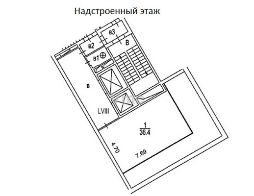 Сдам офисное помещение 90 м2, Архитектора Власова ул, 6 1, Москва г
