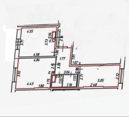Продам двухкомнатную (2-комн.) квартиру, Шоссе в Лаврики ул, 57к1, Мурино п