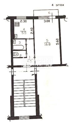 Продам однокомнатную (1-комн.) квартиру, Советская ул, 10, Запорожское п