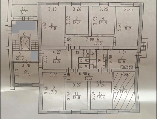 Продам комнату в 8-комн. квартире, Демьяна Бедного ул, 24к1, Санкт-Петербург г