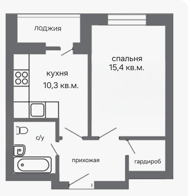 Продам однокомнатную (1-комн.) квартиру, Производственная ул, 12к2, Москва г