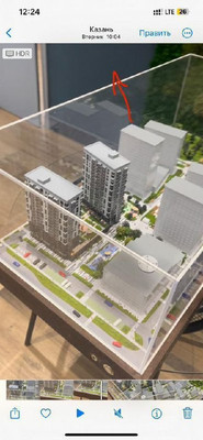 Продам трехкомнатную (3-комн.) квартиру (долевое), Гаврилова ул, 7, Казань г