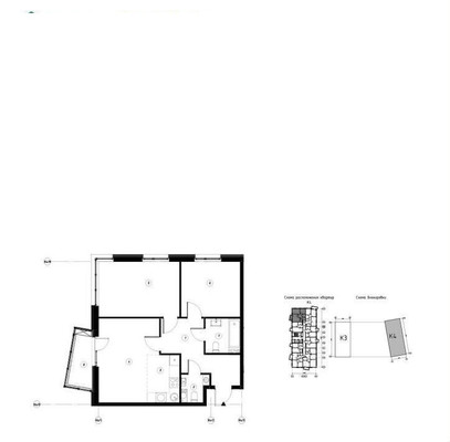 Продам трехкомнатную (3-комн.) квартиру (долевое), Гаврилова ул, 7, Казань г