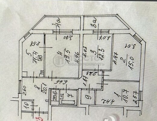 Продам многокомнатную квартиру, 3-й Крутицкий пер, 13, Москва г
