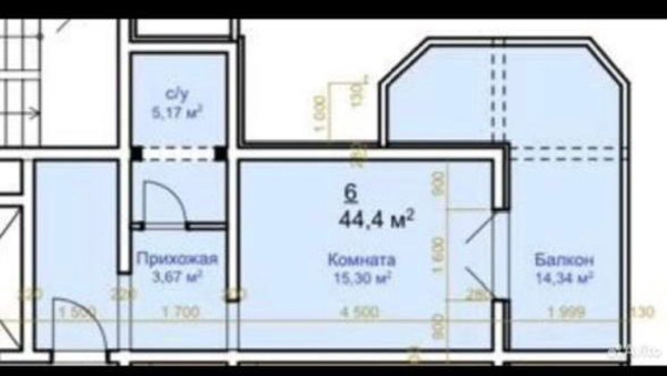 Продам однокомнатную (1-комн.) квартиру, Санаторная (Лицейский снт) ул, 47/6, Сочи г