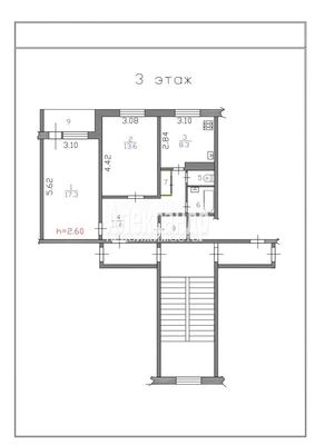 Продам двухкомнатную (2-комн.) квартиру, Чапаева ул, 23, Приозерск г