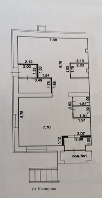 Сдам торговое помещение 86 м2, Калинина ул, 1, Пенза г